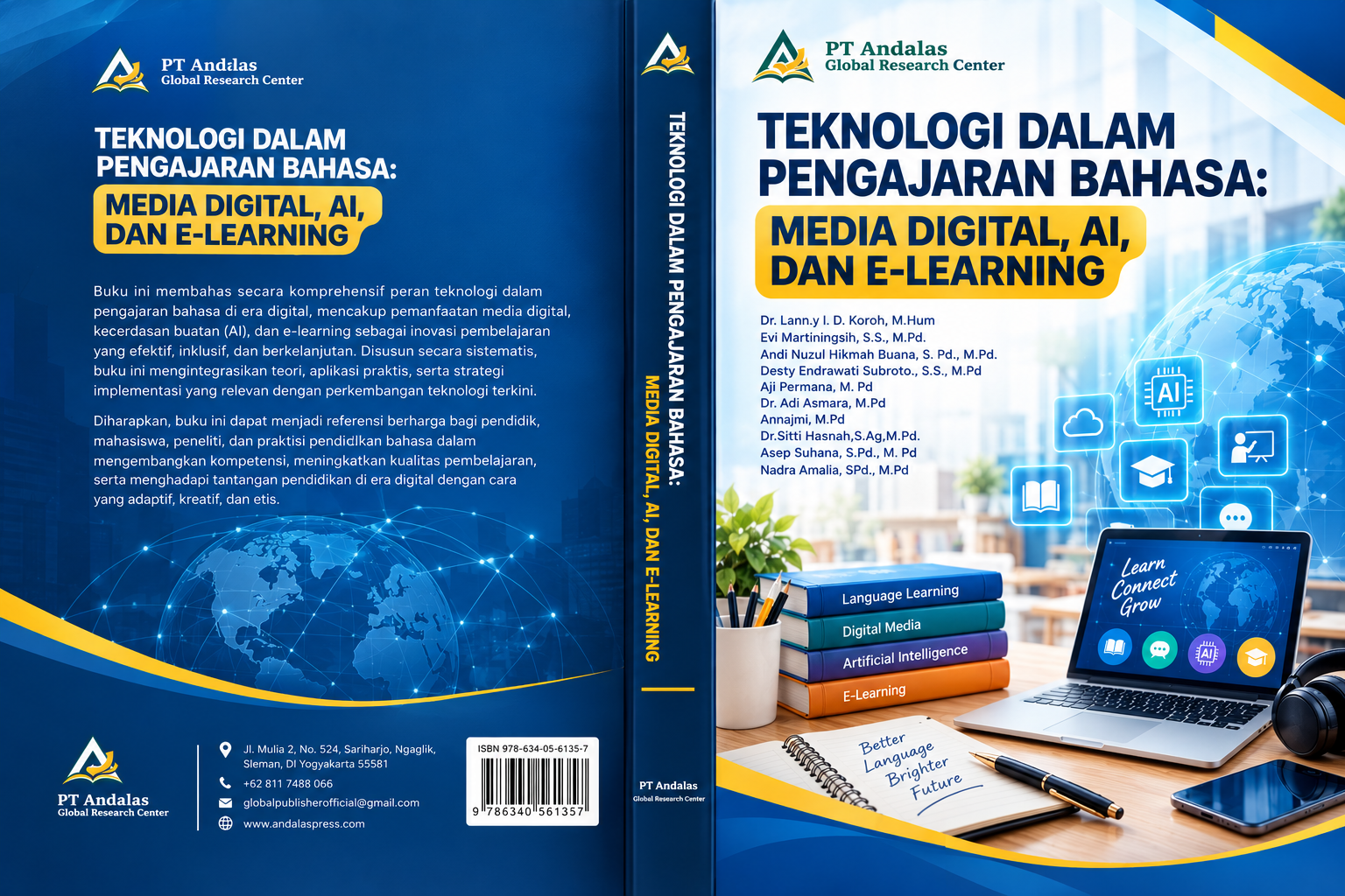 Teknologi dalam Pengajaran Bahasa:  Media Digital, AI, dan E-Learning