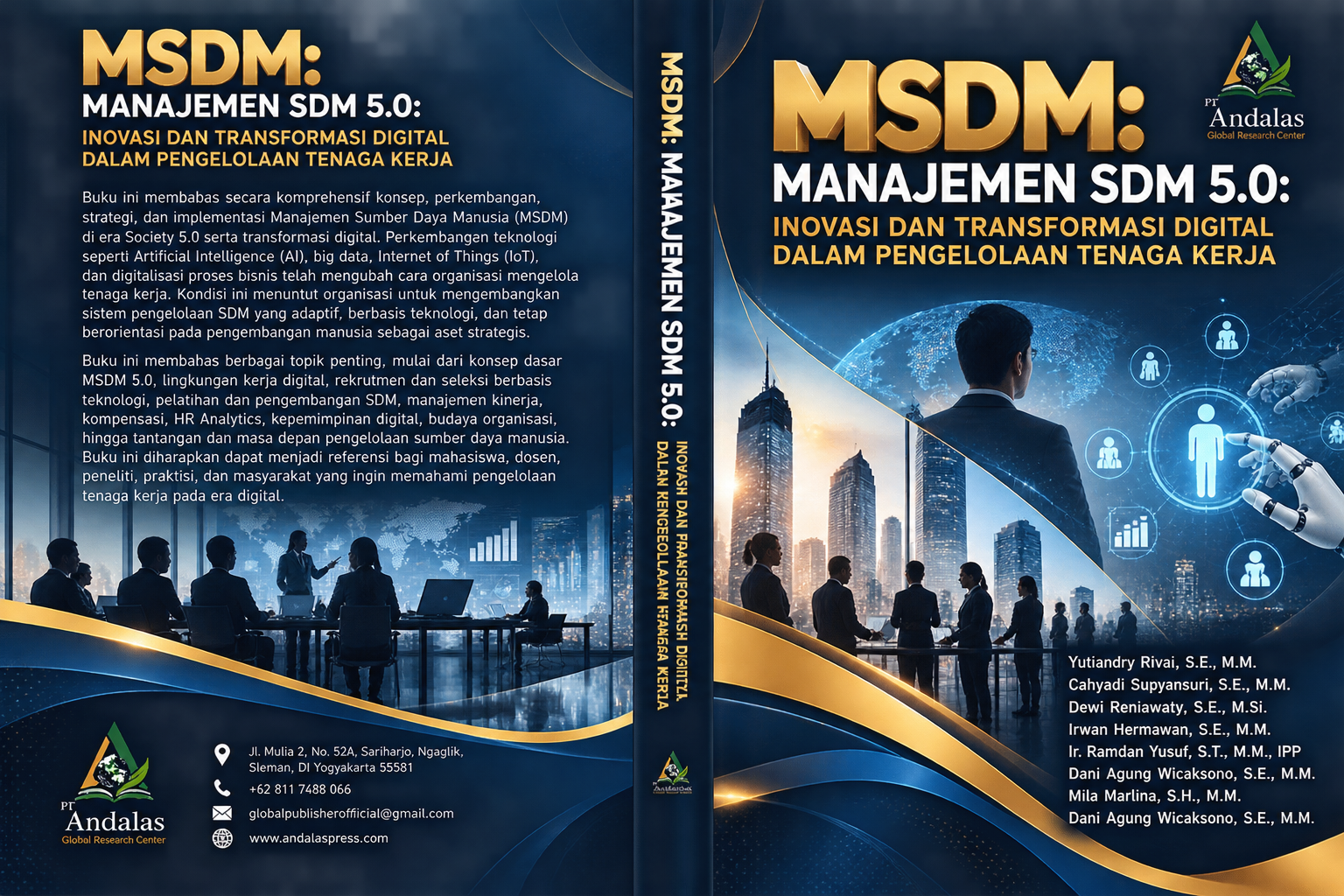 MSDM: Manajemen SDM 5.0: Inovasi  dan Transformasi Digital dalam  Pengelolaan Tenaga Kerja