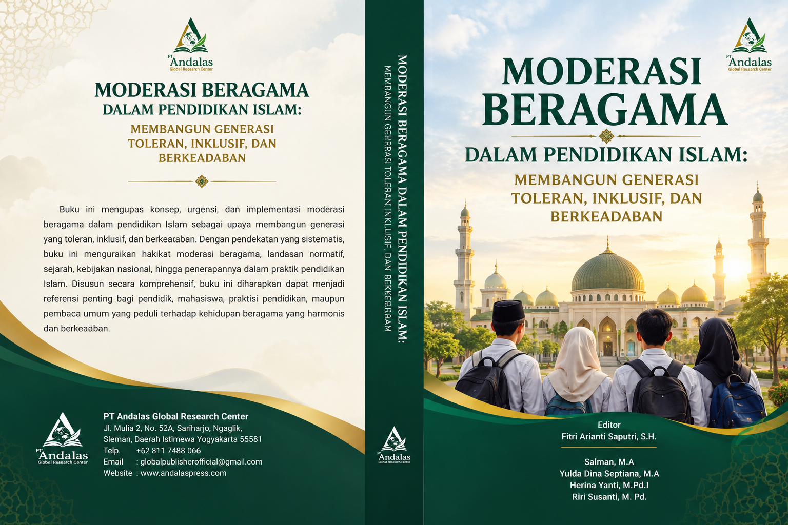 Moderasi Beragama Dalam  Pendidikan Islam: Membangun  Generasi Toleran, Inklusif, Dan  Berkeadaban